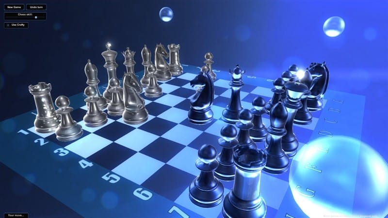 لعبة الشطرنج 3d 
